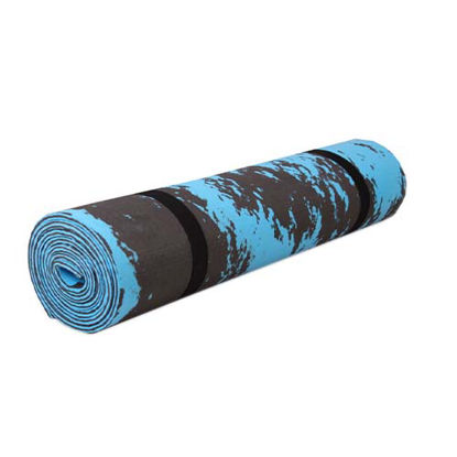 تصویر  مت یوگا آبرنگی ضخامت 6 میلی متر رنگ آبی