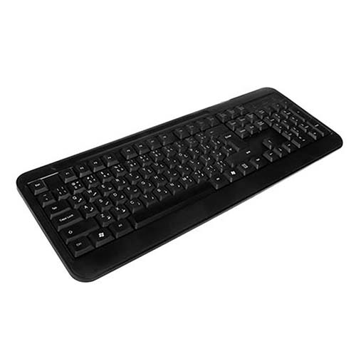 تصویر  کیبورد بی سیم شوش مدل SH63W-پک ناسالم