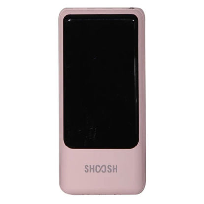 تصویر  پاوربانک شوش مدل SH-115 ظرفیت 10000 میلی آمپر ساعت صورتی