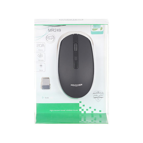 تصویر  ماوس بی سیم مچر مدل MR-249