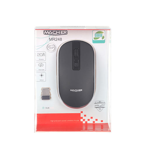 تصویر  ماوس بی سیم مچر مدل MR-248