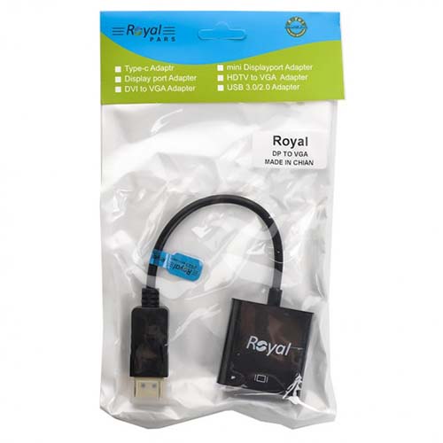 تصویر  مبدل DisplayPort به VGA