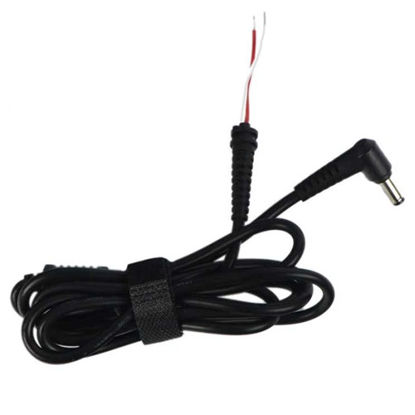 تصویر  کابل تعمیری آداپتور لپتاپ 6x4mm