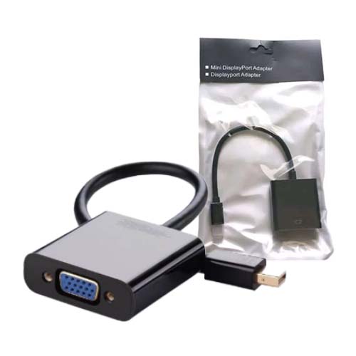 تصویر  مبدل Mini DisplayPort به VGA پی نت