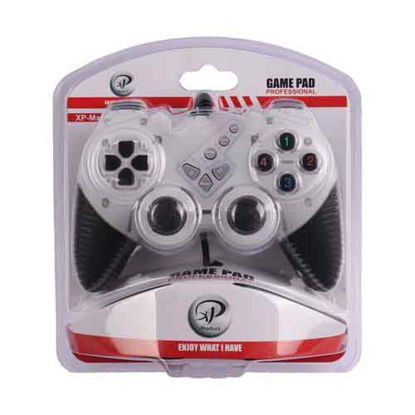 تصویر  دسته بازی شوکدار ایکس پی پروداکت مدل MX214 سفید