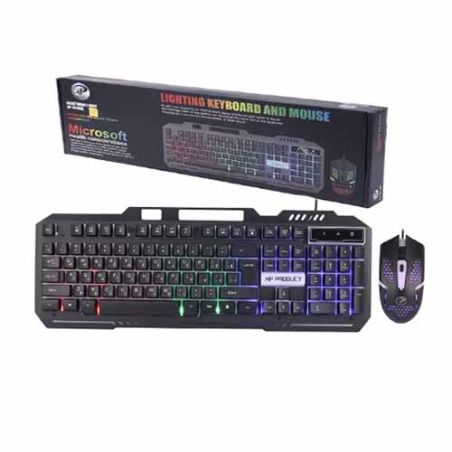 تصویر  کیبورد و ماوس مخصوص بازی ایکس پی پروداکت مدل XP-11400N