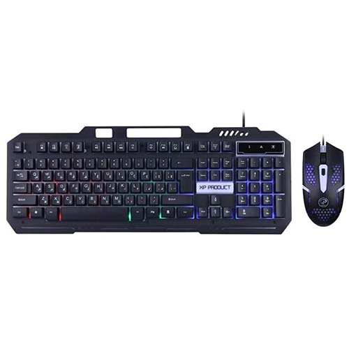 تصویر  کیبورد و ماوس مخصوص بازی ایکس پی پروداکت مدل XP-11400N