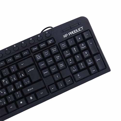 تصویر  کیبورد و ماوس ایکس پی پروداکت مدل XP-11600