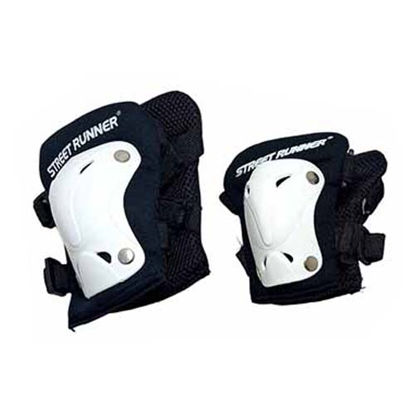 تصویر  ست لوازم ایمنی استریت رانر 4 تکه مشکی