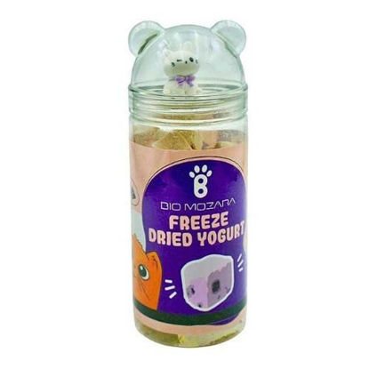 تصویر  غذای تشویقی گربه بایو موزارا ماست فریز شده