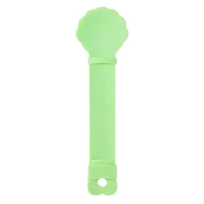 تصویر  قاشق بستنی گربه بایو موزارا سبز