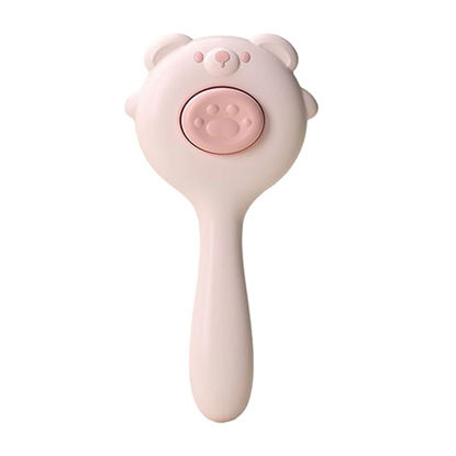 تصویر  برس مو سگ و گربه تخلیه دار بایو موزارا کد 1003 صورتی