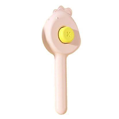 تصویر  برس مو سگ و گربه تخلیه دار بایو موزارا کد 1004 صورتی