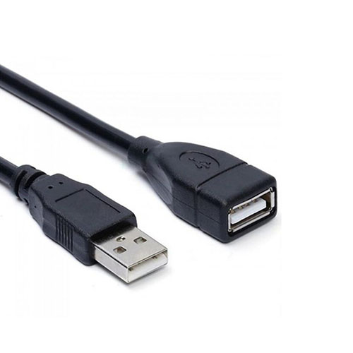 تصویر  کابل افزایش طول USB ام دبلیو نت طول 30 سانتی متر