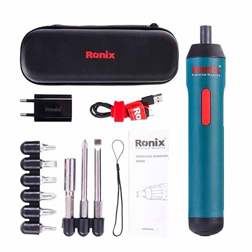 تصویر  پیچ گوشتی شارژی رونیکس مدل 8591