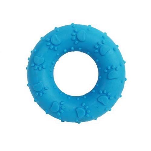 تصویر  اسباب بازی سگ و گربه بایو موزارا مدل حلقه و توپ آبی