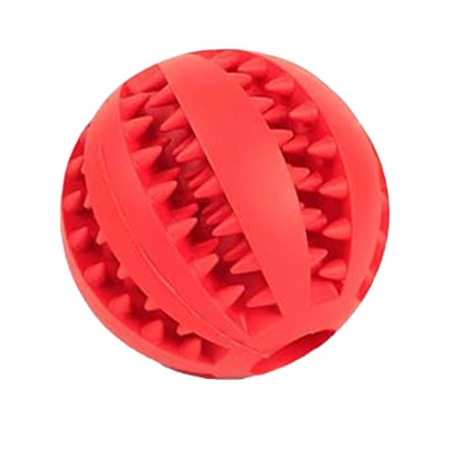 تصویر  اسباب بازی سگ و گربه بایو موزارا مدل توپ تشویقی قرمز