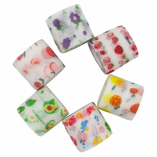 تصویر  باند خود چسب دست و پای گربه و سگ 7.5 سانتی متر