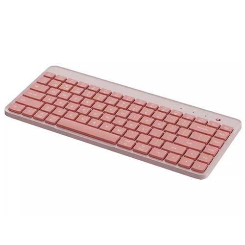 تصویر  کیبورد بی سیم دو حالته شیائومی مدل XMBXJP01YM صورتی