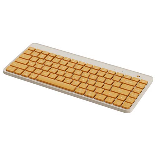 تصویر  کیبورد بی سیم دو حالته شیائومی مدل XMBXJP01YM زرد