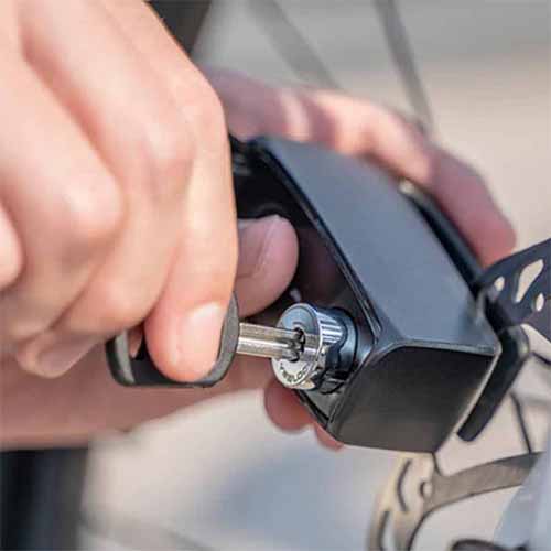 تصویر  قفل اثر انگشتی موتورسیکلت شیائومی مدل BKL01YSB