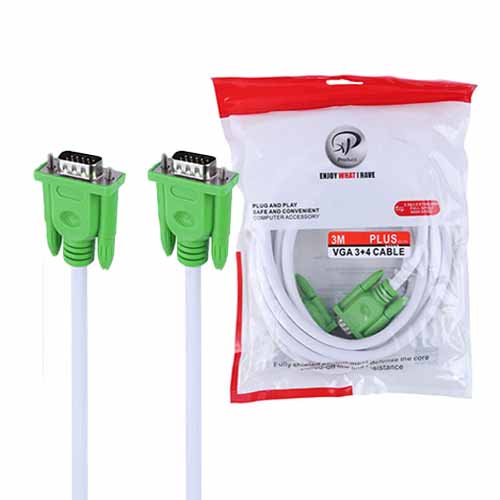 تصویر  کابل VGA 3+4 ایکس-پی پروداکت طول 3 متر
