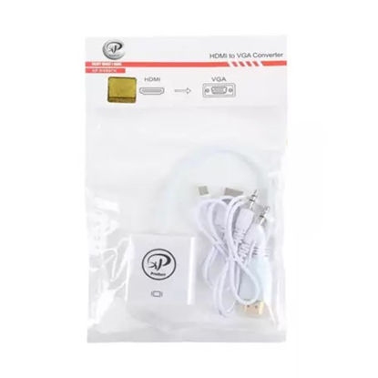 تصویر  مبدل HDMI به VGA ایکس-پی پروداکت مدل XP-T886 به همراه کابل صدا