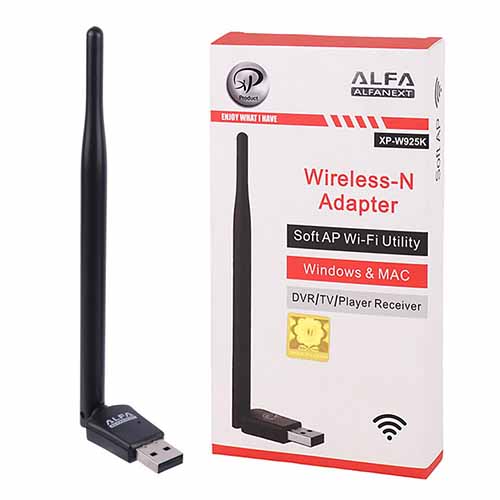 تصویر  کارت شبکه USB بی سیم آنتن دار ایکس-پی پروداکت مدل XP-W925K