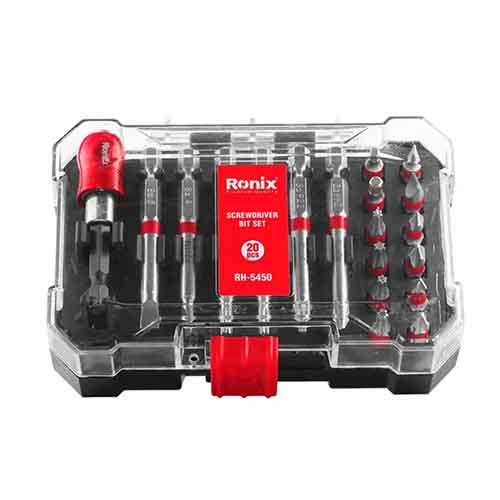 تصویر  ست سری پیچ گوشتی رونیکس مدل 5450 مجموعه 19 عددی