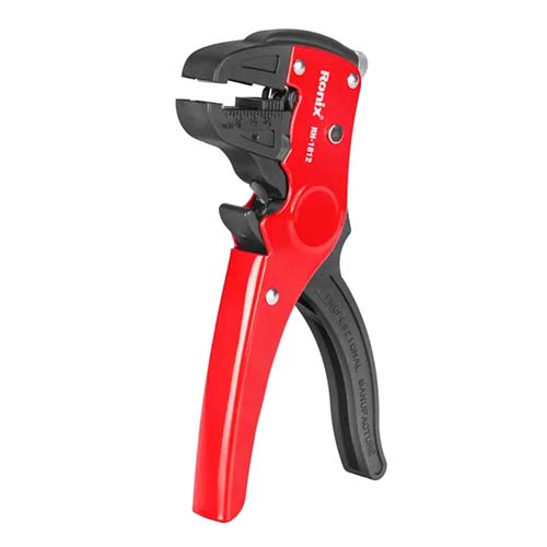 تصویر  انبر سیم لخت کن کلاغی رونیکس مدل 1812