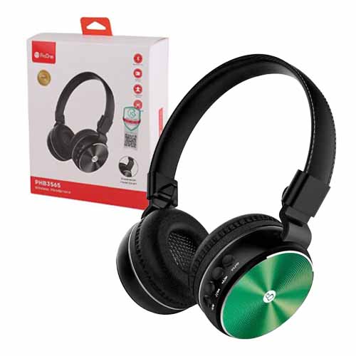 تصویر  هدفون بی سیم پرووان مدل PHB3565 سبز