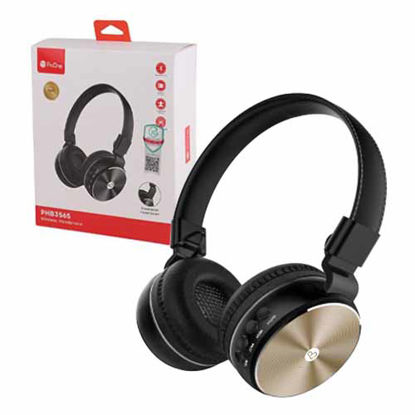 تصویر  هدفون بی سیم پرووان مدل PHB3565 طلایی