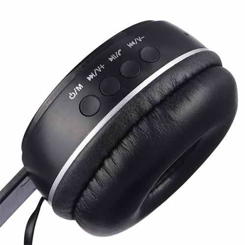 تصویر  هدفون بی سیم پرووان مدل PHB3565 نقره ای