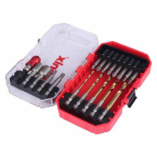 تصویر  ست مته و سری پیچ گوشتی رونیکس مدل 5453 مجموعه 18 عددی