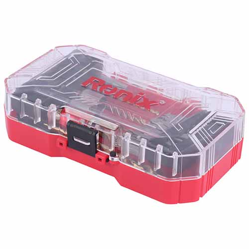 تصویر  ست مته و سری پیچ گوشتی رونیکس مدل 5453 مجموعه 18 عددی