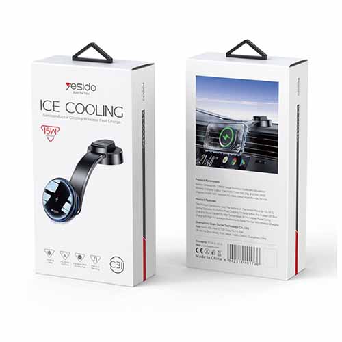 تصویر  پایه نگهدارنده و شارژر بی سیم یسیدو مدل C311