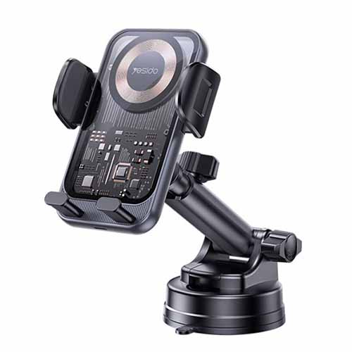 تصویر  پایه نگهدارنده و شارژر بی سیم یسیدو مدل C307