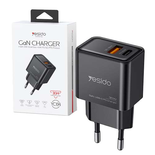 تصویر  شارژر دیواری یسیدو مدل YC64