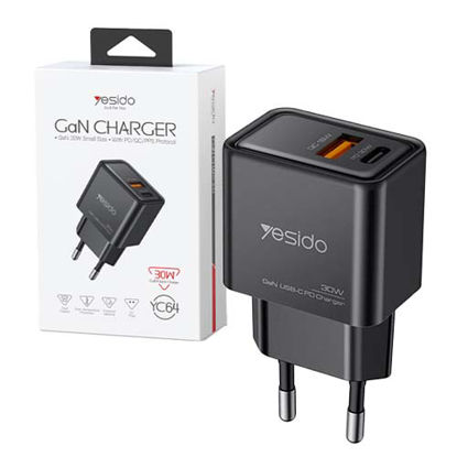 تصویر  شارژر دیواری یسیدو مدل YC64