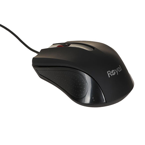 تصویر  ماوس با سیم رویال مدل R-M257