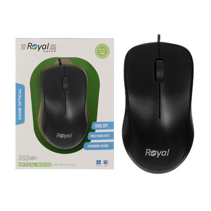 تصویر  ماوس با سیم رویال مدل M169
