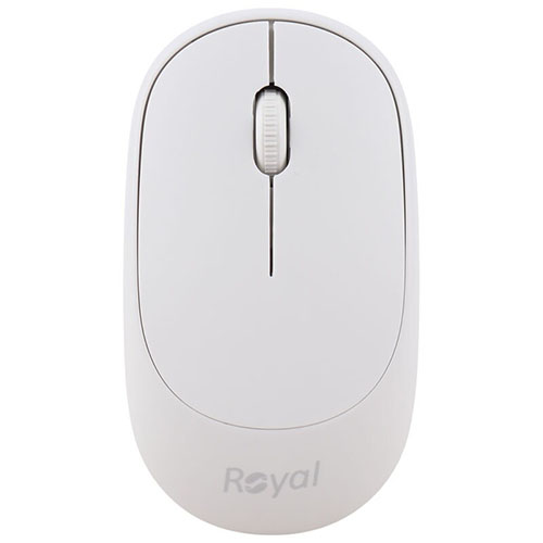 تصویر  ست کیبورد و ماوس بی سیم رویال مدل KM-810 سفید