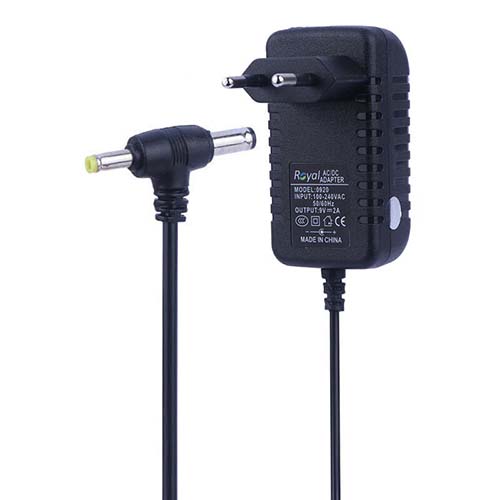 تصویر  آداپتور رویال 9 ولت 2 آمپر