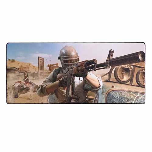 تصویر  پد ماوس گیمینگ (80x40) طرح سرباز پابجی کد 2