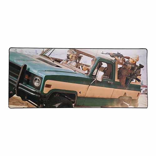 تصویر  پد ماوس گیمینگ (80x40) طرح تعقیب کنندگان