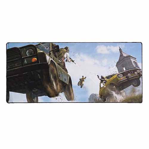 تصویر  پد ماوس گیمینگ (80x40) طرح ماشین پابجی