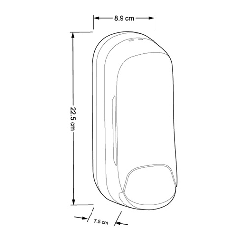 تصویر  پمپ مایع دستشویی سارودی (ایمن آب) مدل ایما طلایی