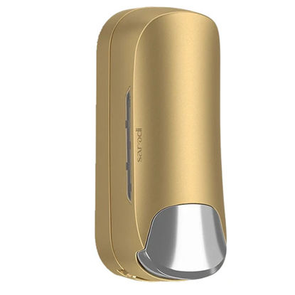 تصویر  پمپ مایع دستشویی سارودی (ایمن آب) مدل ایما طلایی کروم