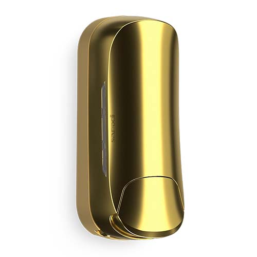 تصویر  پمپ مایع دستشویی سارودی (ایمن آب) مدل ایما طلایی براق