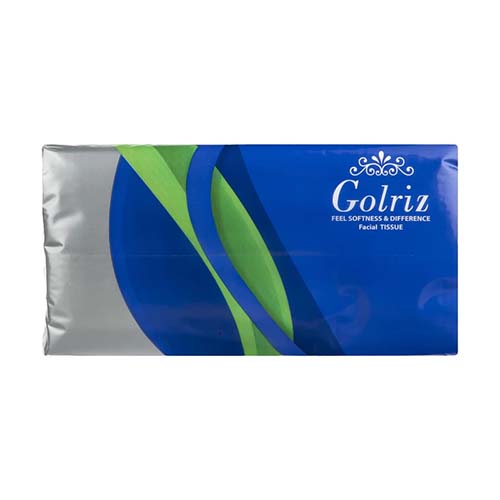 تصویر  دستمال کاغذی رومیزی گلریز 500 برگ